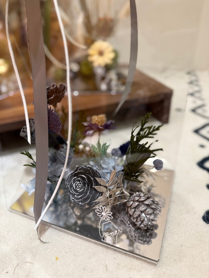 透明花盒 日记花礼 时光花 - 干燥花/捧花 - 植物．花 多色