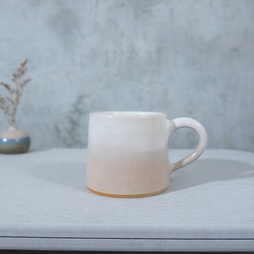 雪樱小山形杯-约200ml,茶杯,马克杯,水杯,咖啡杯 - 咖啡杯/马克杯 - 陶 多色
