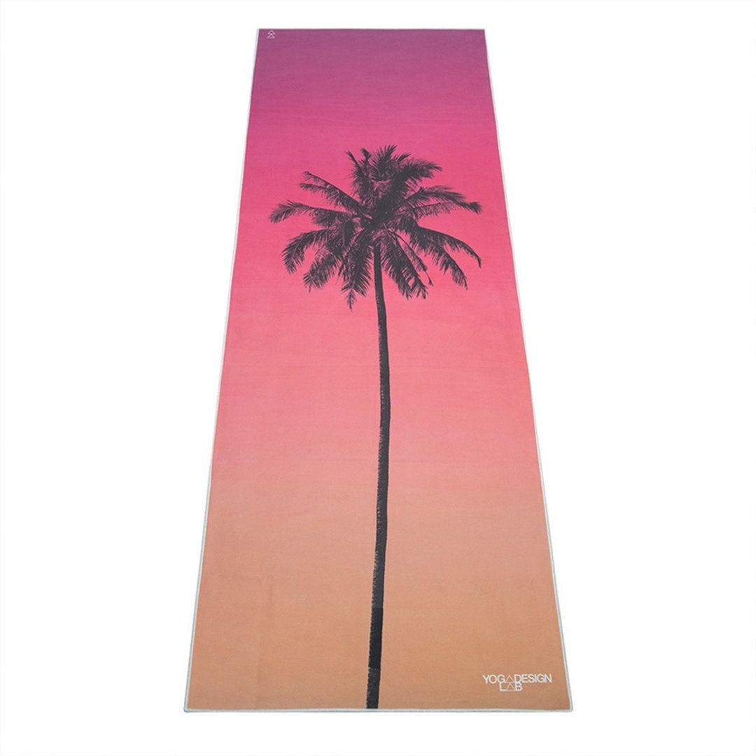 【Yoga Design Lab】Yoga Mat Towel 瑜珈铺巾 - Venice (湿止滑) - 运动配件 - 其他材质 橘色