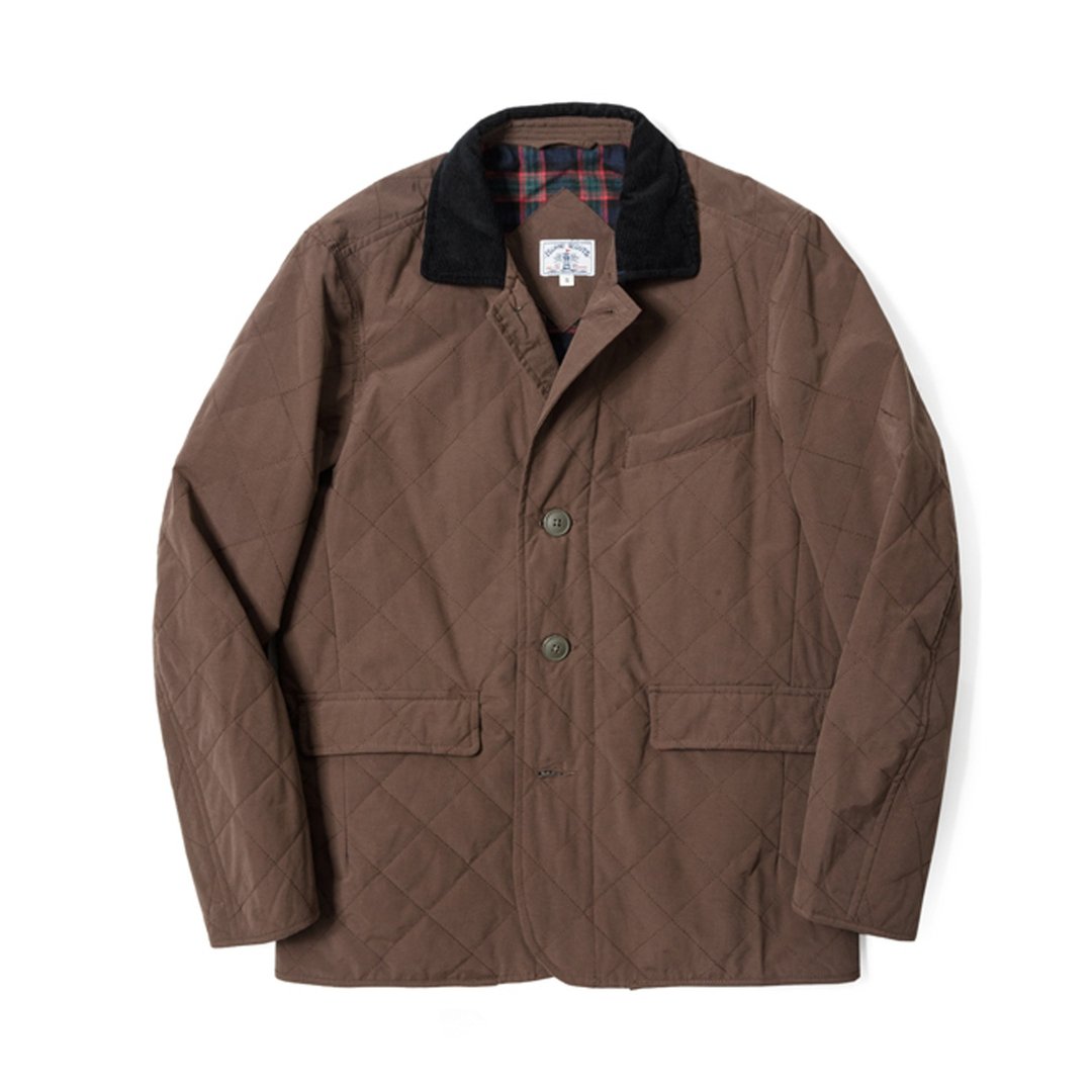 ISLAND SCOUTS AW19 防水间棉复古西装外套-橄榄绿色 - 女装西装外套/风衣 - 防水材质 卡其色