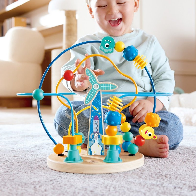 德国Hape 太空风车绕珠 - 玩具/玩偶 - 其他材质 多色