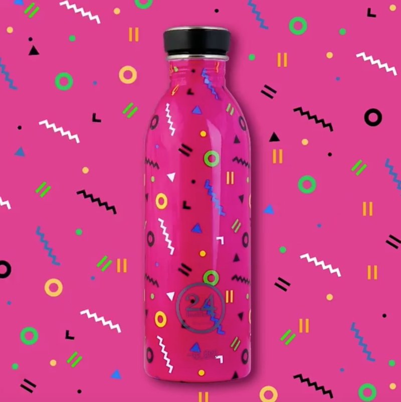 绝版货品【URBAN超轻量羽毛系列】波板糖 - 不锈钢瓶500ml - 水瓶/水壶 - 不锈钢 红色