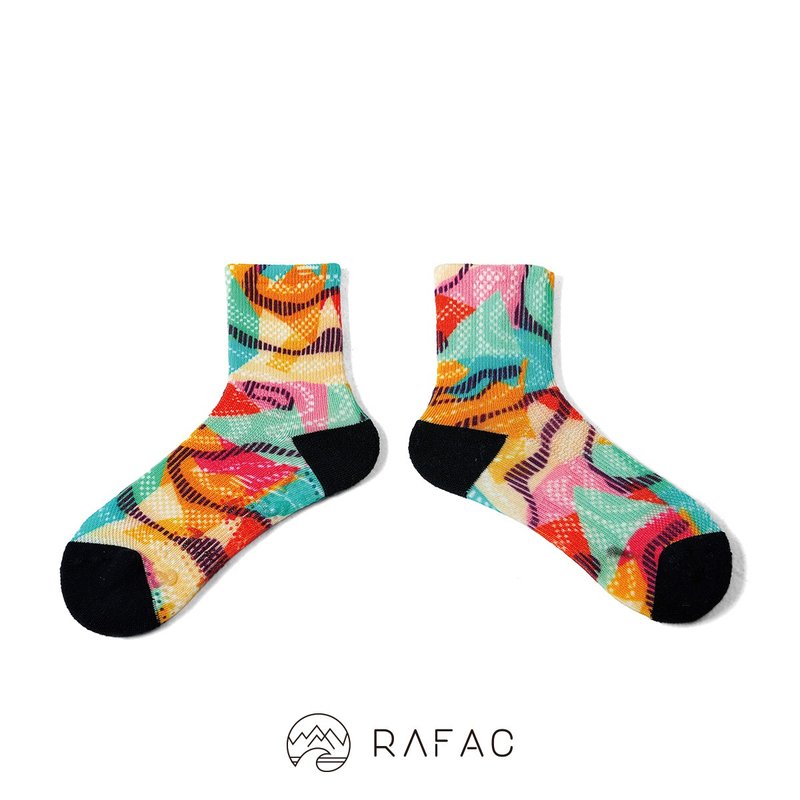 快速出货# RAFAC时髦运动中筒童袜_步道 - 袜子 - 环保材料 多色