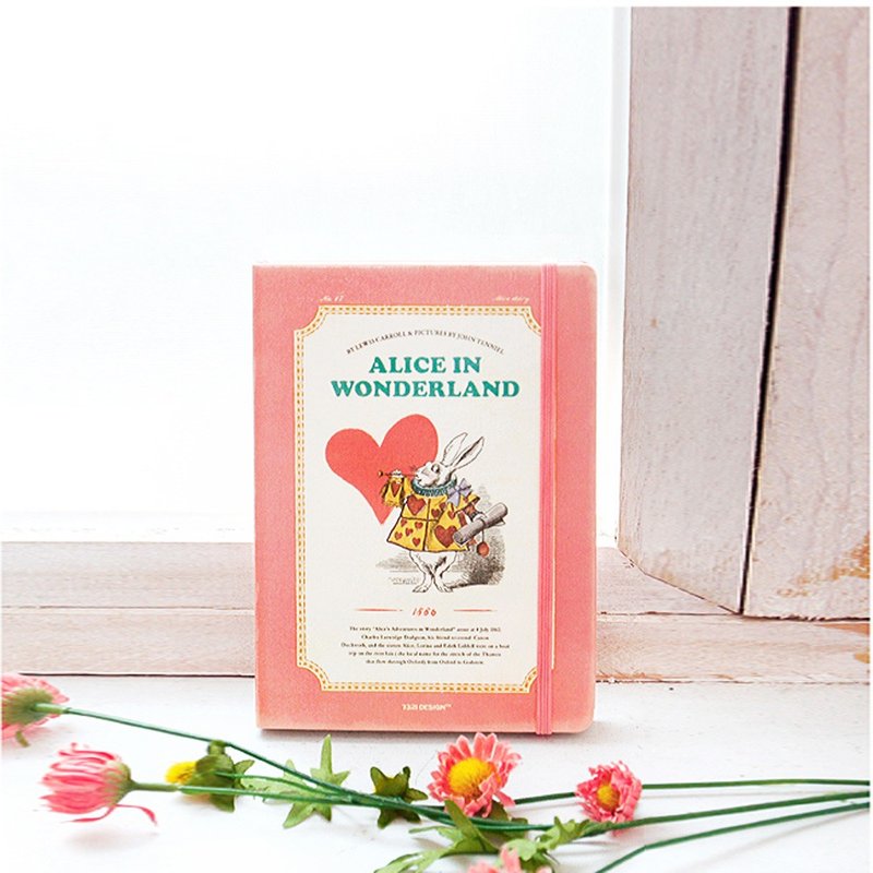 7321 爱丽丝经典年历-红心兔,7321-69704 - 笔记本/手帐 - 纸 粉红色