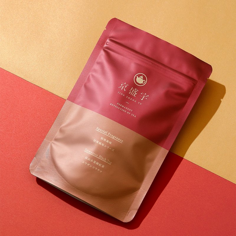 京盛宇【茶包】光之茶-高山小叶种红茶-原叶袋茶15入 - 茶 - 新鲜食材 红色