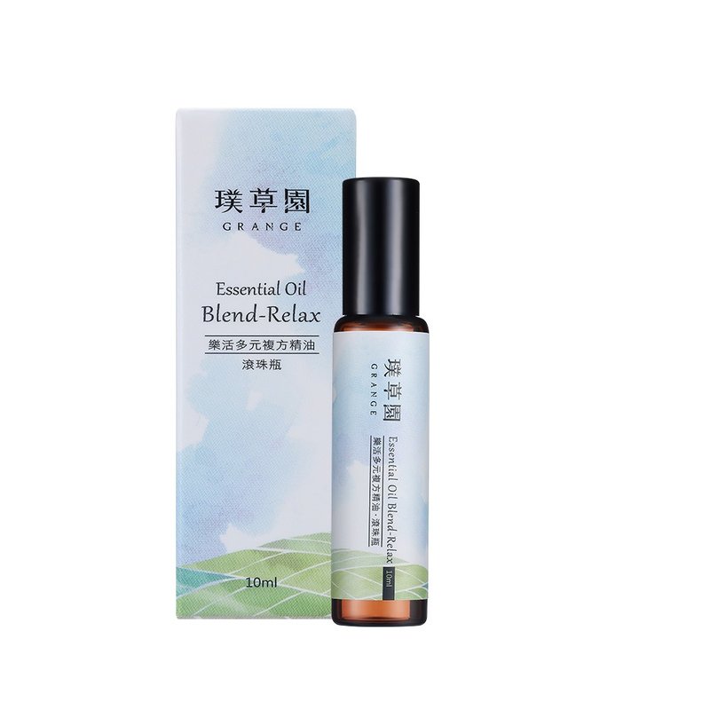 乐活多元复方精油滚珠瓶10ml－瞬间舒缓放松肌肤 - 身体护肤/按摩油 - 植物．花 