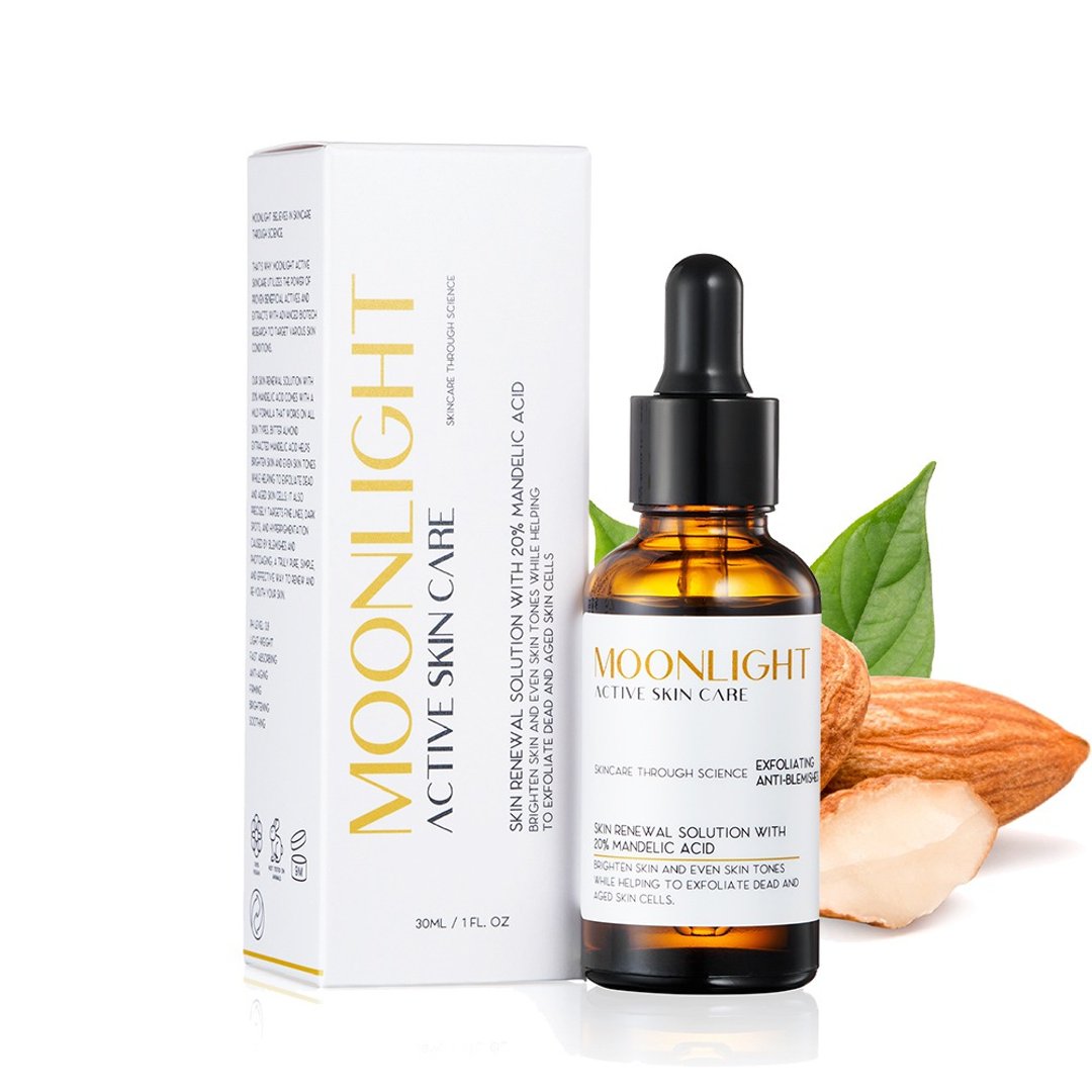 Moonlight 莯光  20%杏仁酸焕肤精华 30mL - 精华液/安瓶 - 其他材质 透明
