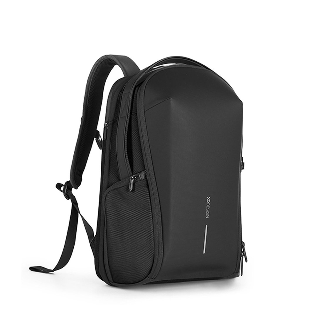 BOBBY BIZZ Backpack 立体美型防盗商务旅行后背包 - 后背包/双肩包 - 聚酯纤维 黑色