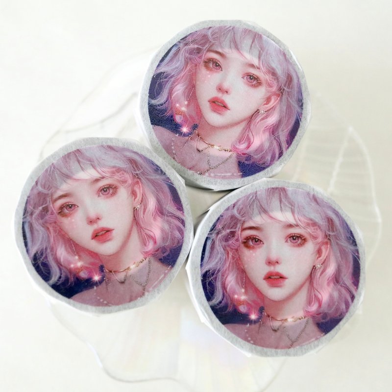 STARRY PET TAPE (5.5cm X 10m) - 纸胶带 - 聚酯纤维 透明