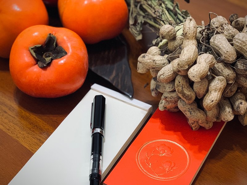 素衣手执本_朱雀红/盒装组(花开富贵、年年有余)手帐、笔记本 - 笔记本/手帐 - 纸 红色