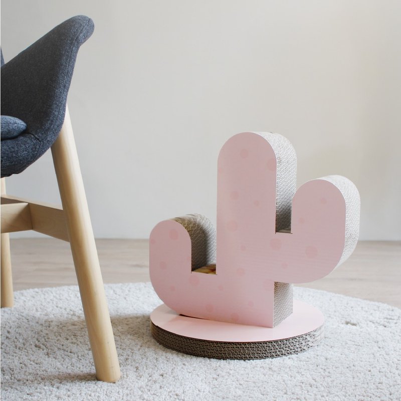 【新品上架】立式仙人掌猫抓板(2色) - 玩具 - 纸 卡其色