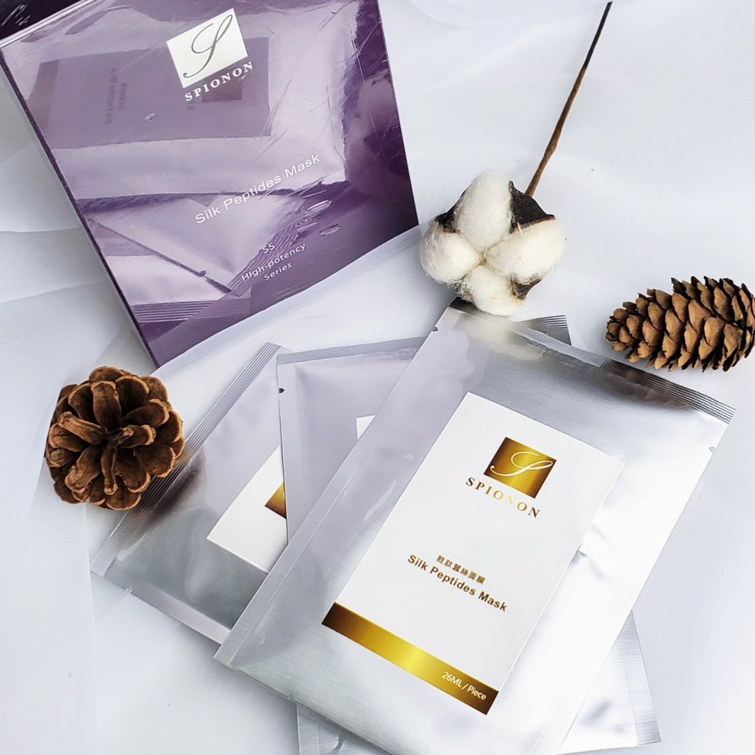 胜肽蚕丝面膜 (6片/盒)Silk Peptides Mask - 化妆水/喷雾 - 浓缩/萃取物 透明