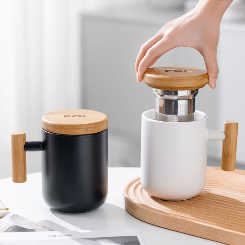 【独享茶具】陶瓷明茗杯 2.0 泡茶杯 马克杯-香港限定 生日 七夕 - 茶具/茶杯 - 陶 