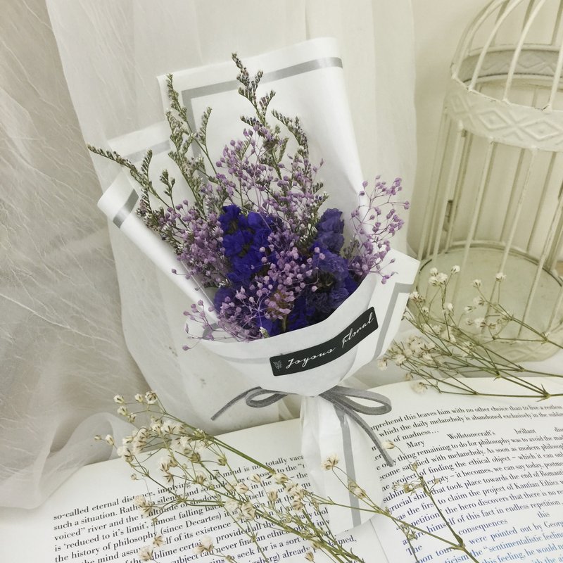 ✦ 紫色物语 ✦ 紫色系干燥小花束 / 干燥花手作 / 情人礼 生日礼 居家摆饰 办公小物 - 植栽/盆栽 - 植物．花 紫色