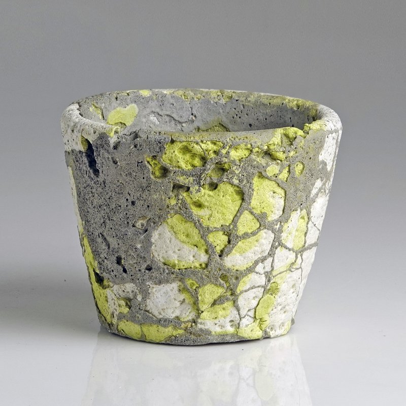 水泥盆器 - 花瓶/陶器 - 水泥 