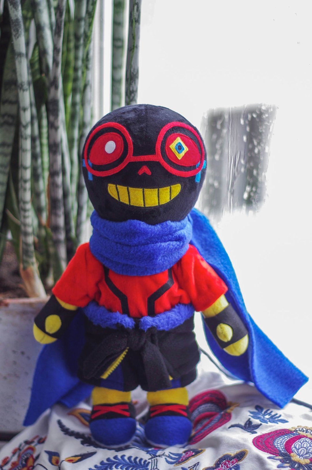 Template Sans Undertale AU Collectible Doll | Made to Order - 玩偶/公仔 - 聚酯纤维 黑色