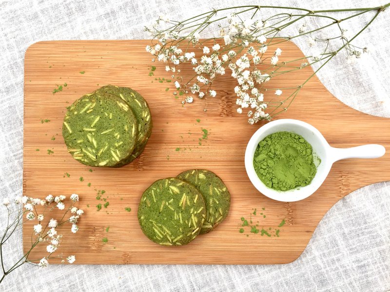 抹茶杏仁饼干 - 手工饼干 - 新鲜食材 