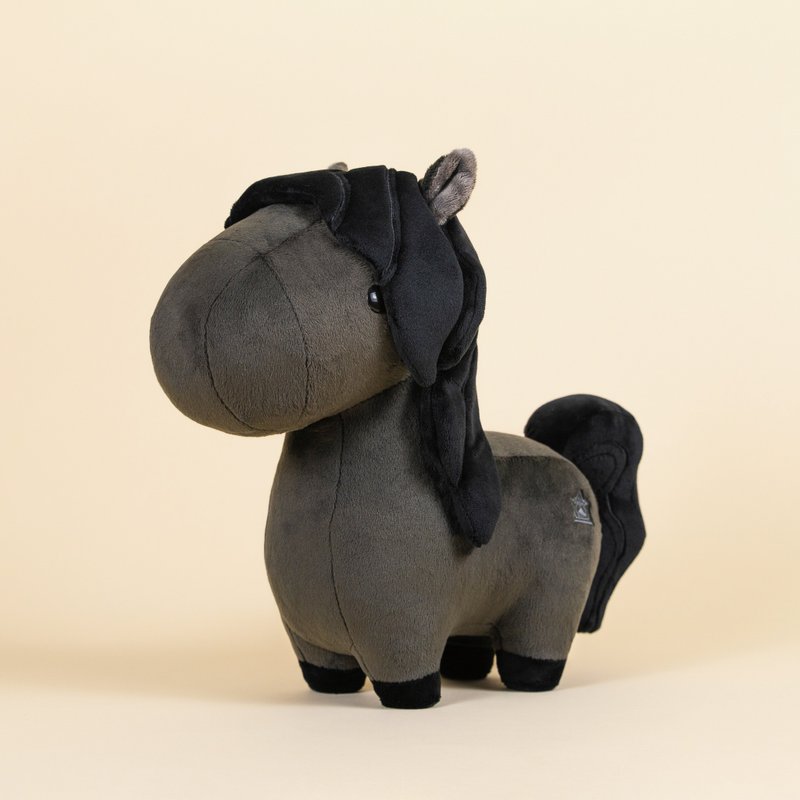 Bellzi | Friesian 黑马玩偶 - 玩偶/公仔 - 其他人造纤维 黑色