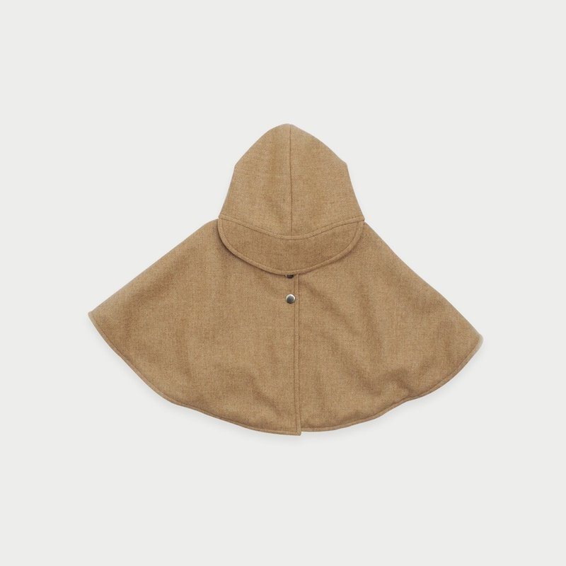 毛料褔尔摩斯斗篷 ( 裸 ) - 其他 - 羊毛 咖啡色