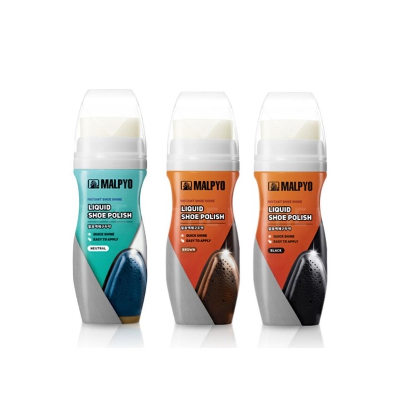 THE LOEL 液体抛光鞋油 75ml (黑色/棕色/无色) - 其他 - 其他材质 咖啡色