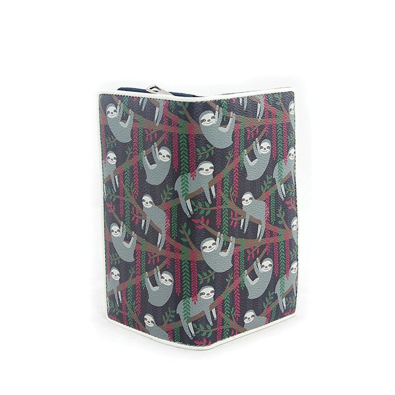 慵懒的树懒童趣长夹 现货贩售 - Ashley. M 爱雪莉 - 皮夹/钱包 - 真皮 黑色