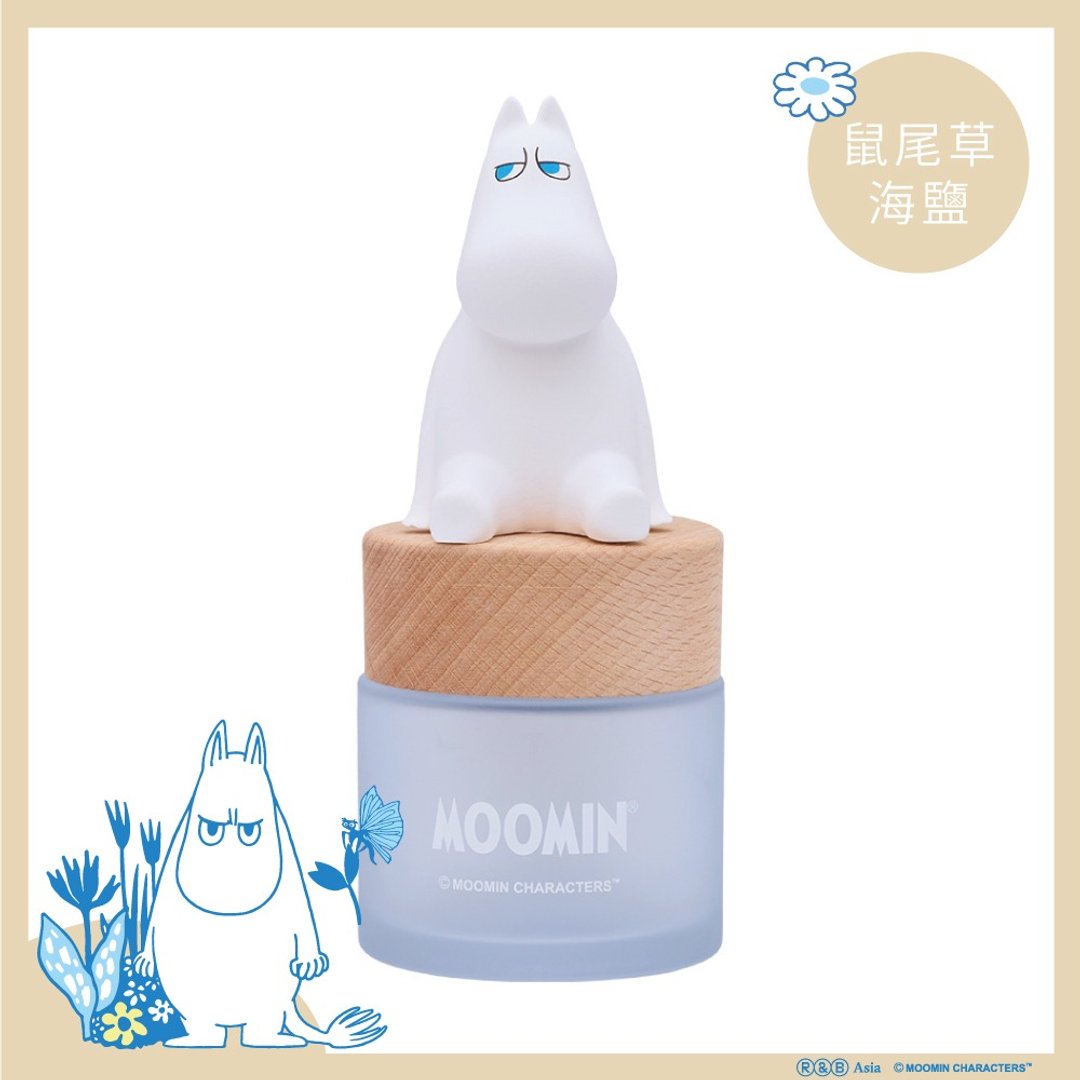 【Moomin噜噜米】姆明立体公仔室内扩香-生气款 - 香薰/精油/线香 - 玻璃 