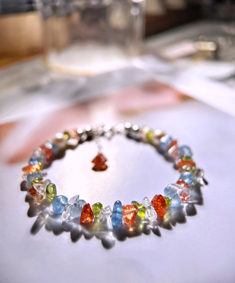 幸福调色板 - 手链/手环 - 纯银 