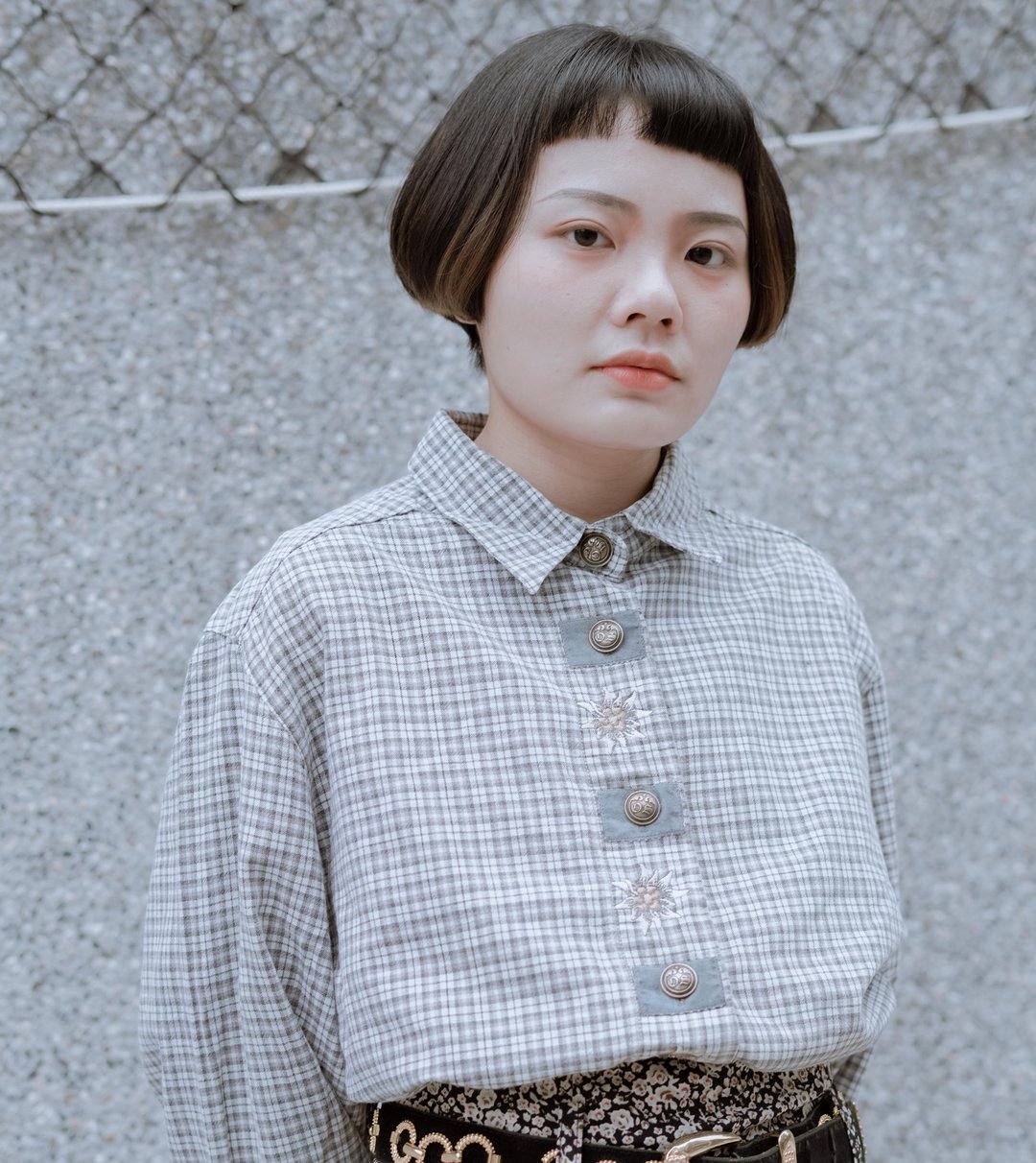 古着 tyrolean shirt 长袖 vintage - 男装衬衫 - 棉．麻 多色