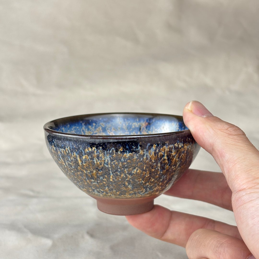 良时美器 天目兔毫茶杯 75ml 台湾手作茶杯 - 茶具/茶杯 - 陶 多色