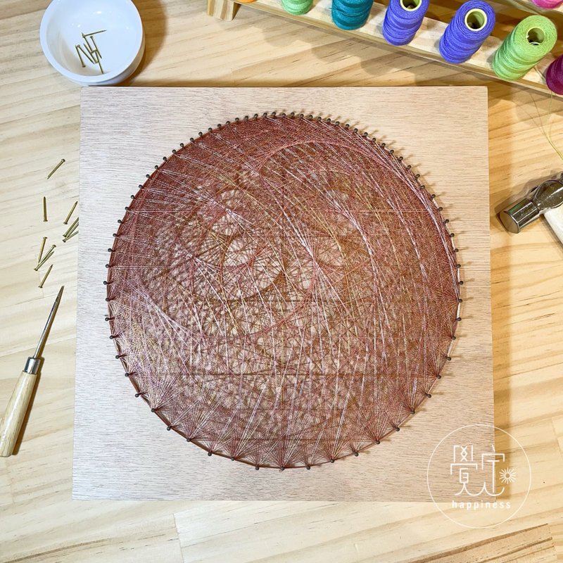 Stringart  艺术作品-大地之母 - 摆饰 - 其他材质 多色