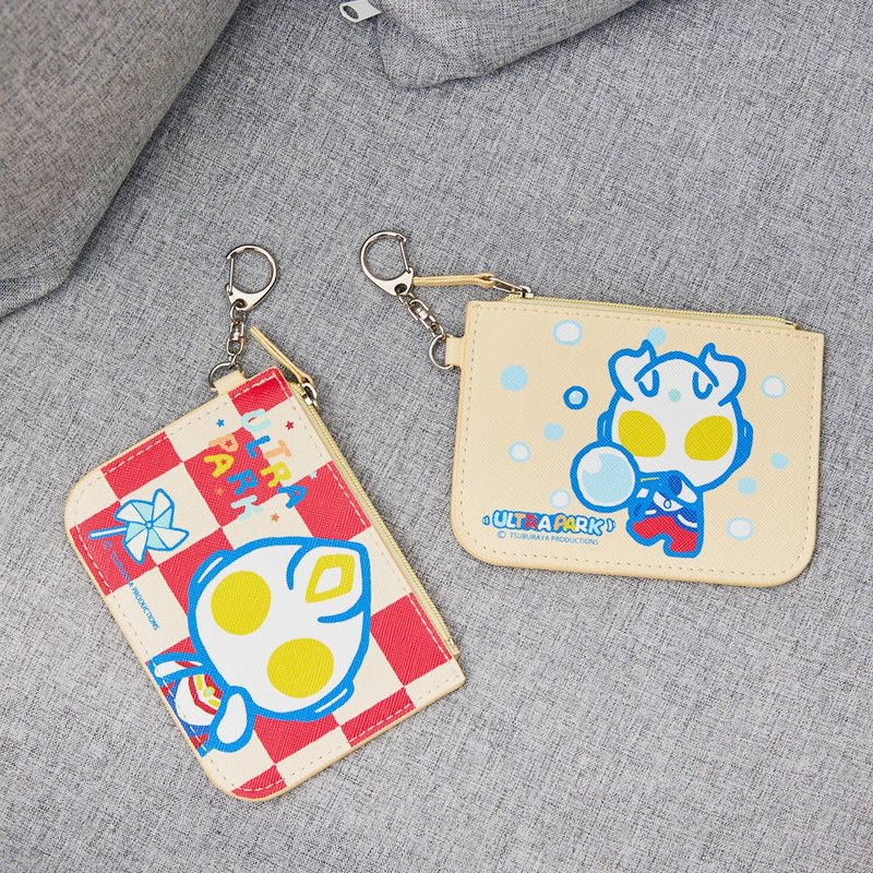 【超人力霸王】帝纳 杰洛 票卡夹 零钱包 收纳包 - 零钱包 - 人造皮革 