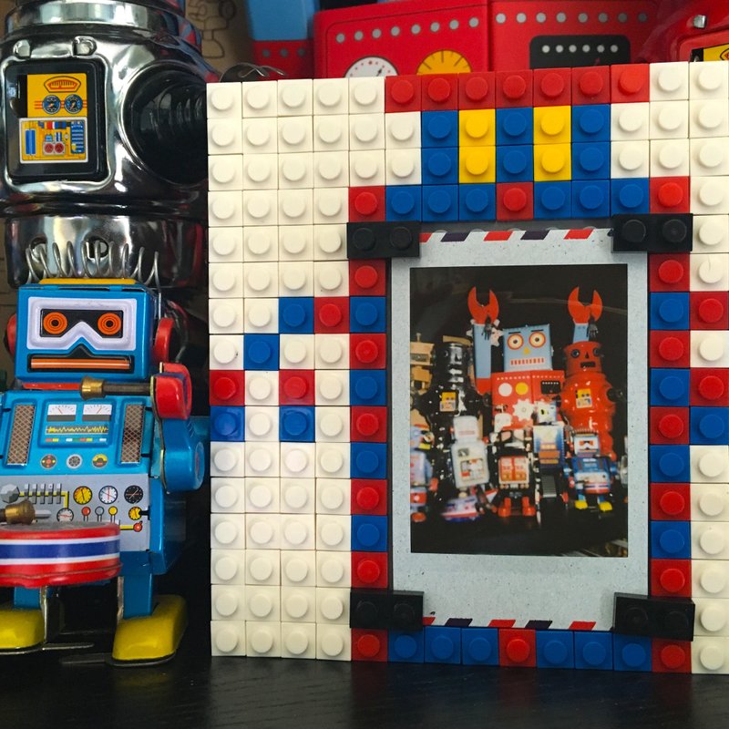 怀旧机器人相框 mini boxset (12.8cm x12.8cm) - 摆饰 - 塑料 