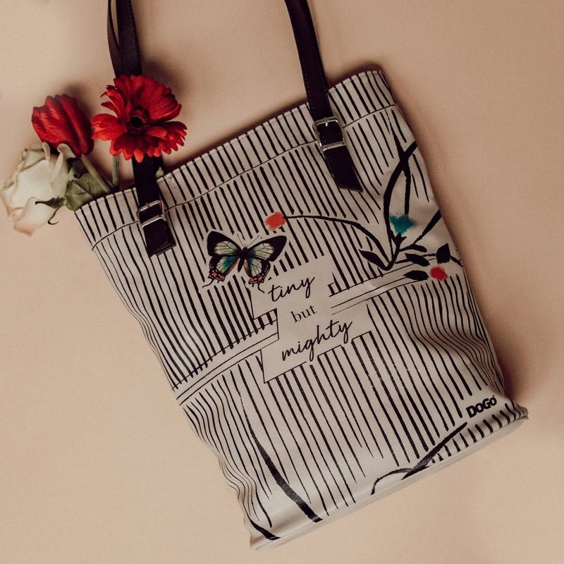 【母亲节 礼物】知性优雅蝴蝶 单肩包 生日 送礼 包邮 旅行包 - 侧背包/斜挎包 - 其他人造纤维 白色