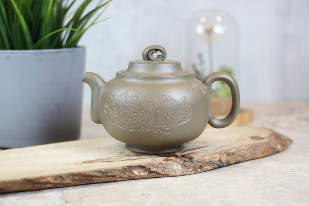 【沐春生活】星月 黄金段还原烧 宜兴紫砂 杨志敏助工制 250ml - 茶具/茶杯 - 陶 