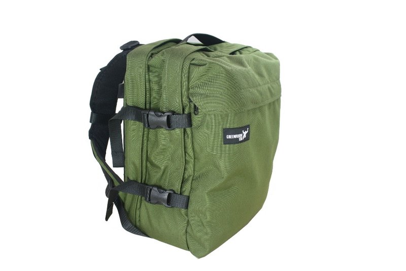 Greenroom136 - Rainmaker - Laptop backpack - Large - Green - 后背包/双肩包 - 防水材质 绿色