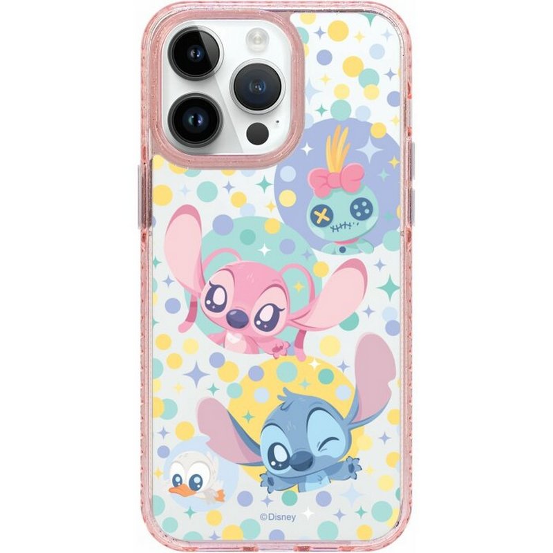 迪士尼 史迪奇 iPhone16 Samsung S25 气垫标准防摔镜面手机壳 - 手机壳/手机套 - 塑料 多色