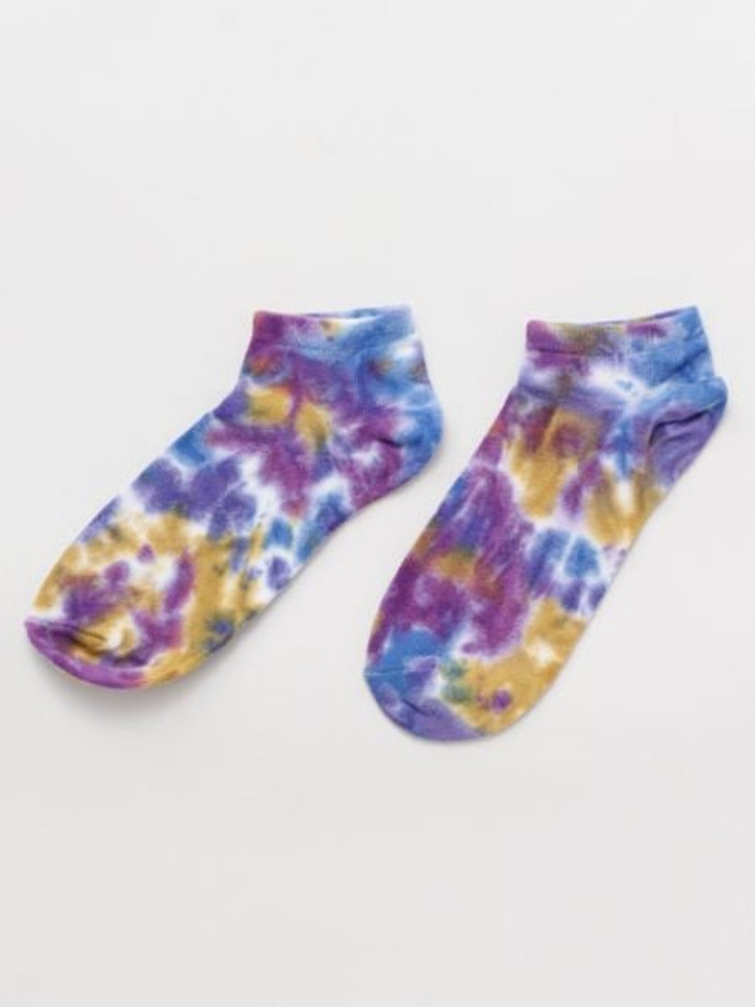 Tie Dye Ankle Socks 25～28cm - 袜子 - 其他材质 