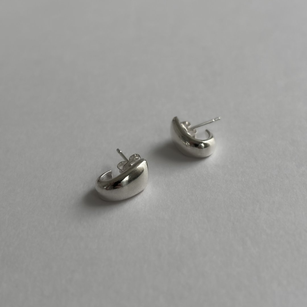 耳环 W:p01 (sv925) 925纯银耳环 ×2 - 耳环/耳夹 - 其他金属 