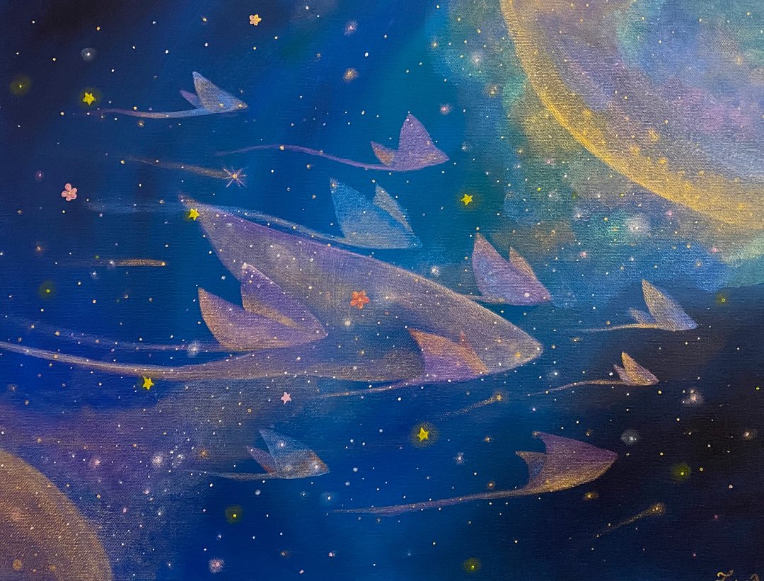 【星空幻想系列】压克力艺术创作体验课程 - 插画/绘画/写字 - 压克力 