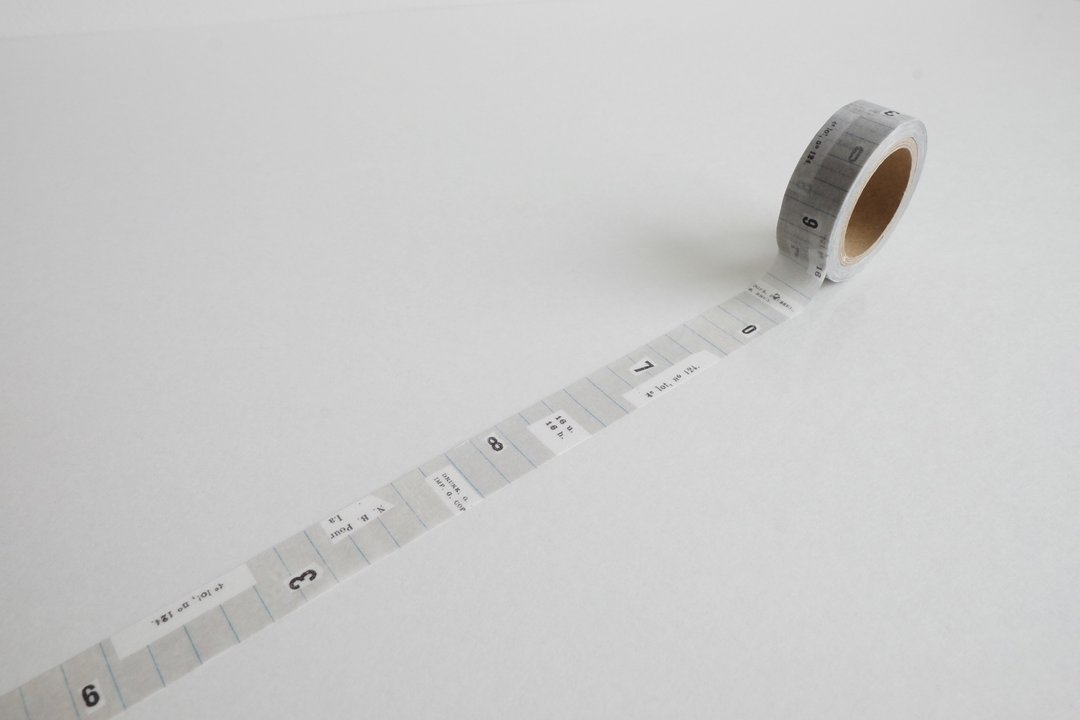 YOHAKU纸胶带 Y-038 手帐素材 手帐 手作  日本文具 - 纸胶带 - 纸 白色