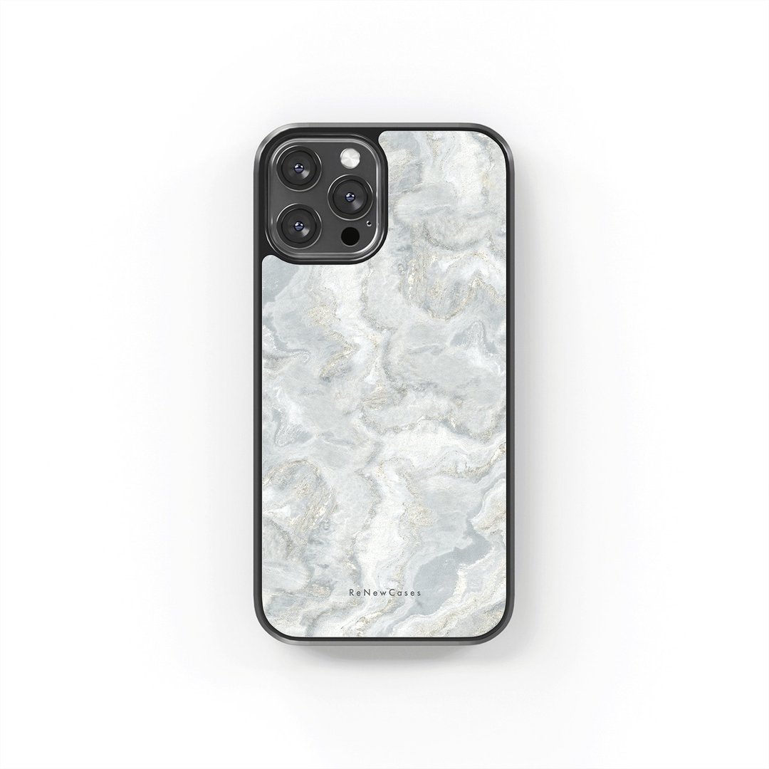 环保 再生材料 iPhone 三合一防摔手机壳 灰大理石纹 - 手机壳/手机套 - 环保材料 灰色