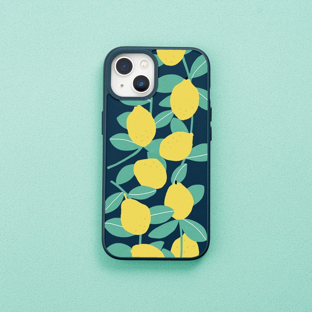 SolidSuit背盖手机壳∣独家设计/清爽柠檬 for iPhone - 手机壳/手机套 - 塑料 多色