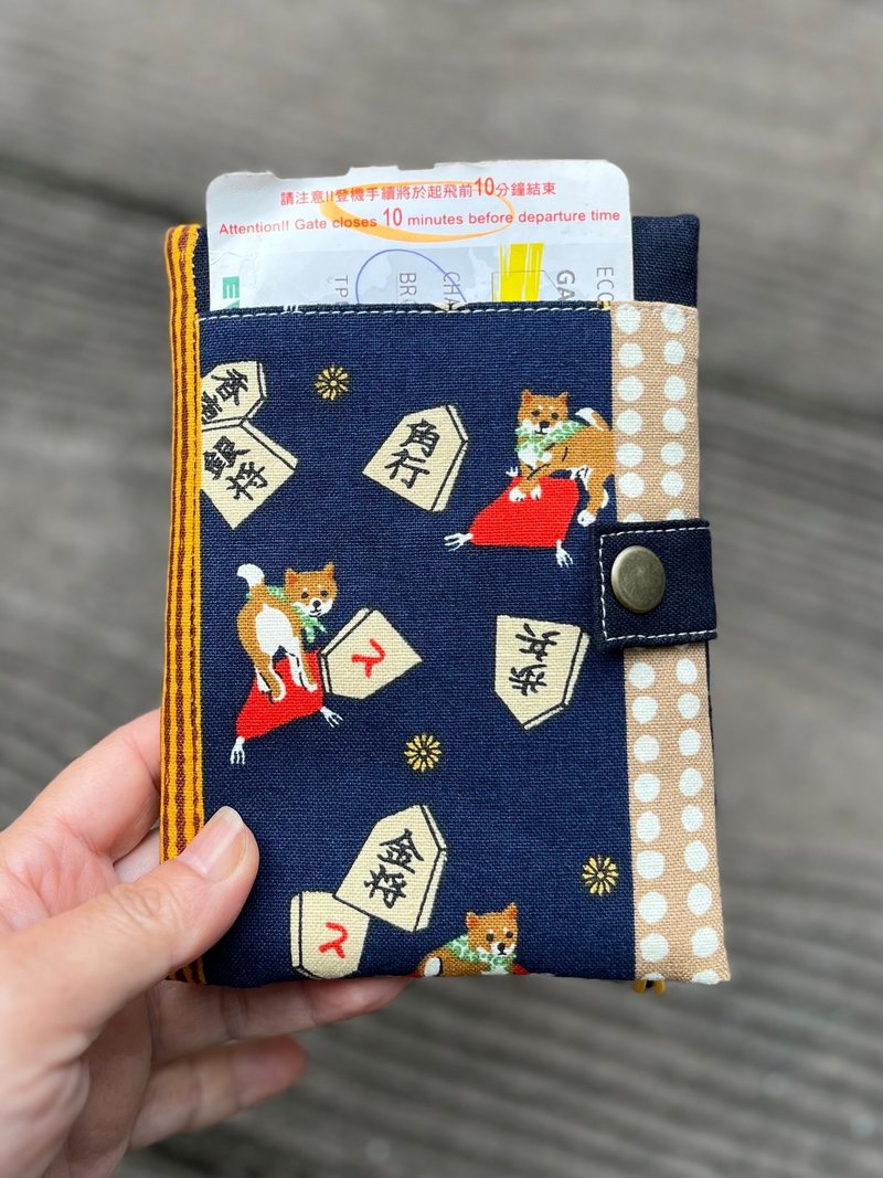 护照套钱包-和风柴柴 - 护照夹/护照套 - 棉．麻 