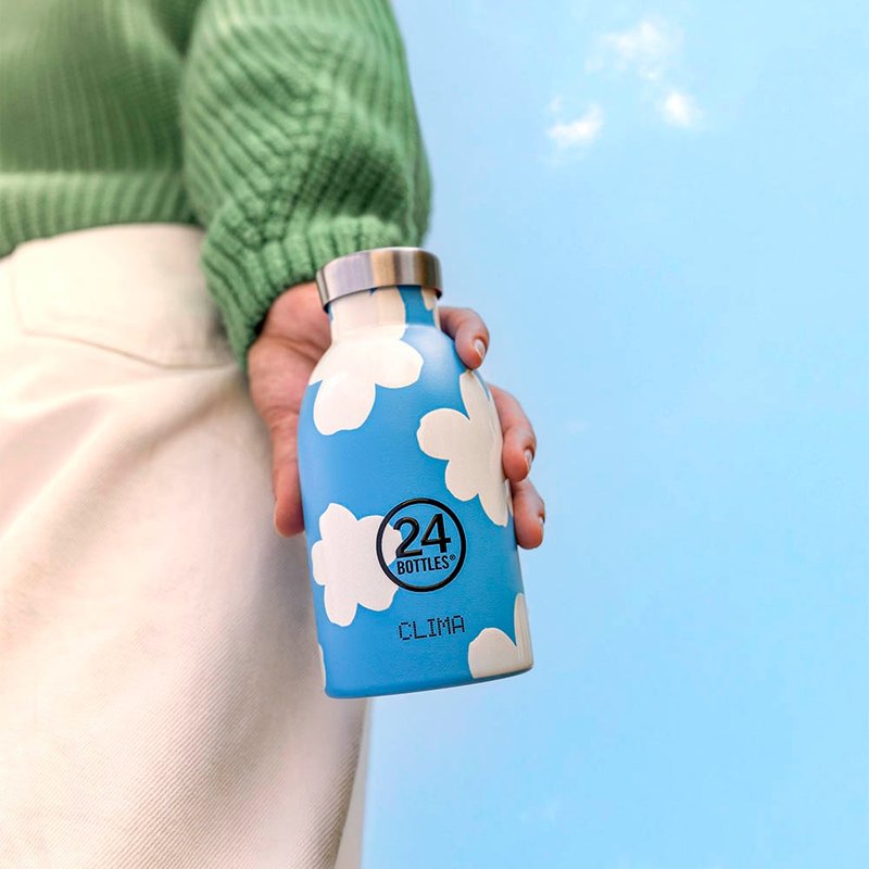 意大利 24Bottles 不锈钢双层保温瓶 330ml - 白日梦 - 保温瓶/保温杯 - 不锈钢 多色