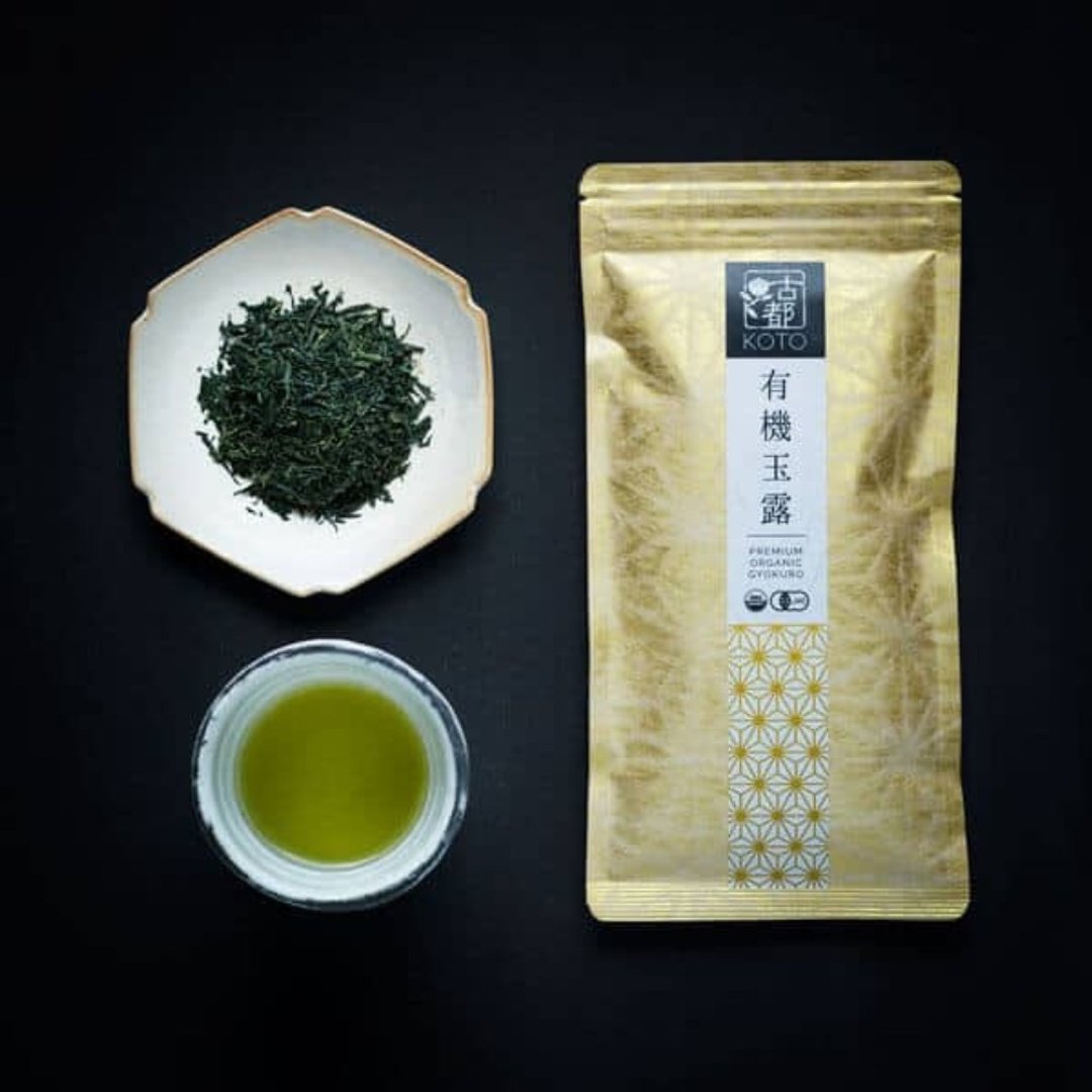 京都宇治 Premium 有机玉露・日本覆荫栽培绿茶・80g - 茶 - 新鲜食材 绿色