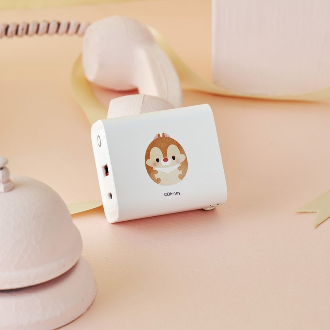 Disney Ufufy系列-奇奇与蒂蒂款USB3.0+PD20W双孔充电器 - 数码小物 - 塑料 多色