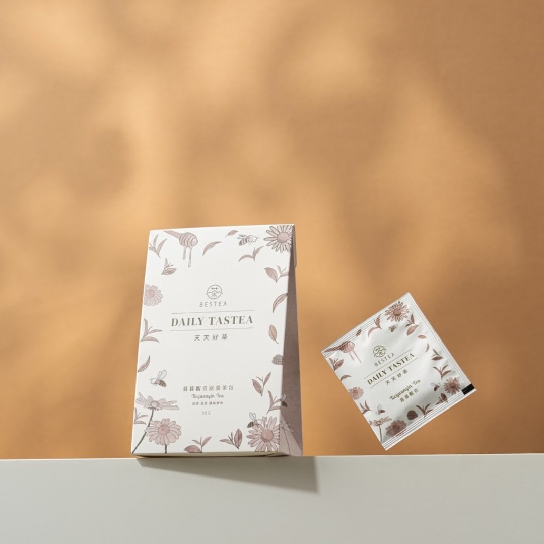 【天下第一好茶】暮暮观音 - 原叶茶包12入 - 天天好茶 - 茶 - 纸 