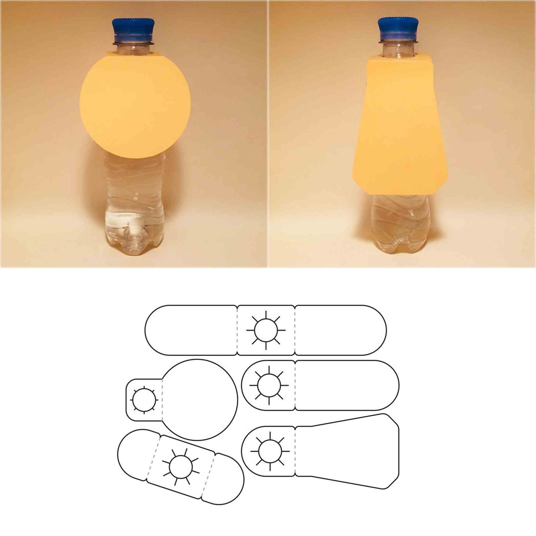 Neck hanger template, bottle hanger svg, bottle hang tags, bottle neck hanger - 图文模板设计 - 其他材质 