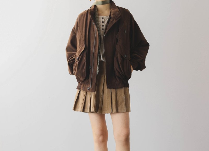 【老电影】法式复古 记者风工装夹克 - 女装西装外套/风衣 - 棉．麻 黑色