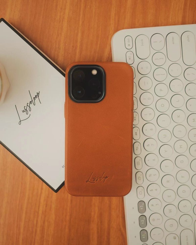Lussoloop 法国Barenia 牛皮全包覆 iPhone 16e 保护套 - 手机壳/手机套 - 真皮 